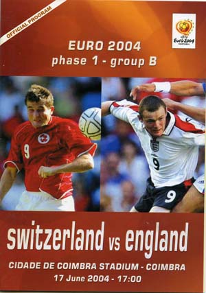 England v Switzerland